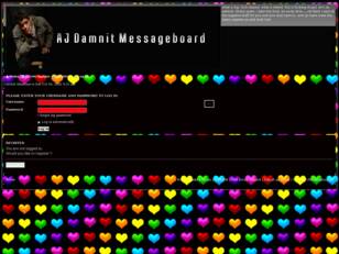 AJ Damnit Messageboard
